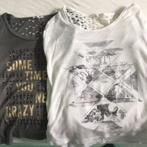 Two Long Sleeve Shirts